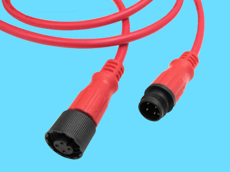 M12 Female to male  Round cable